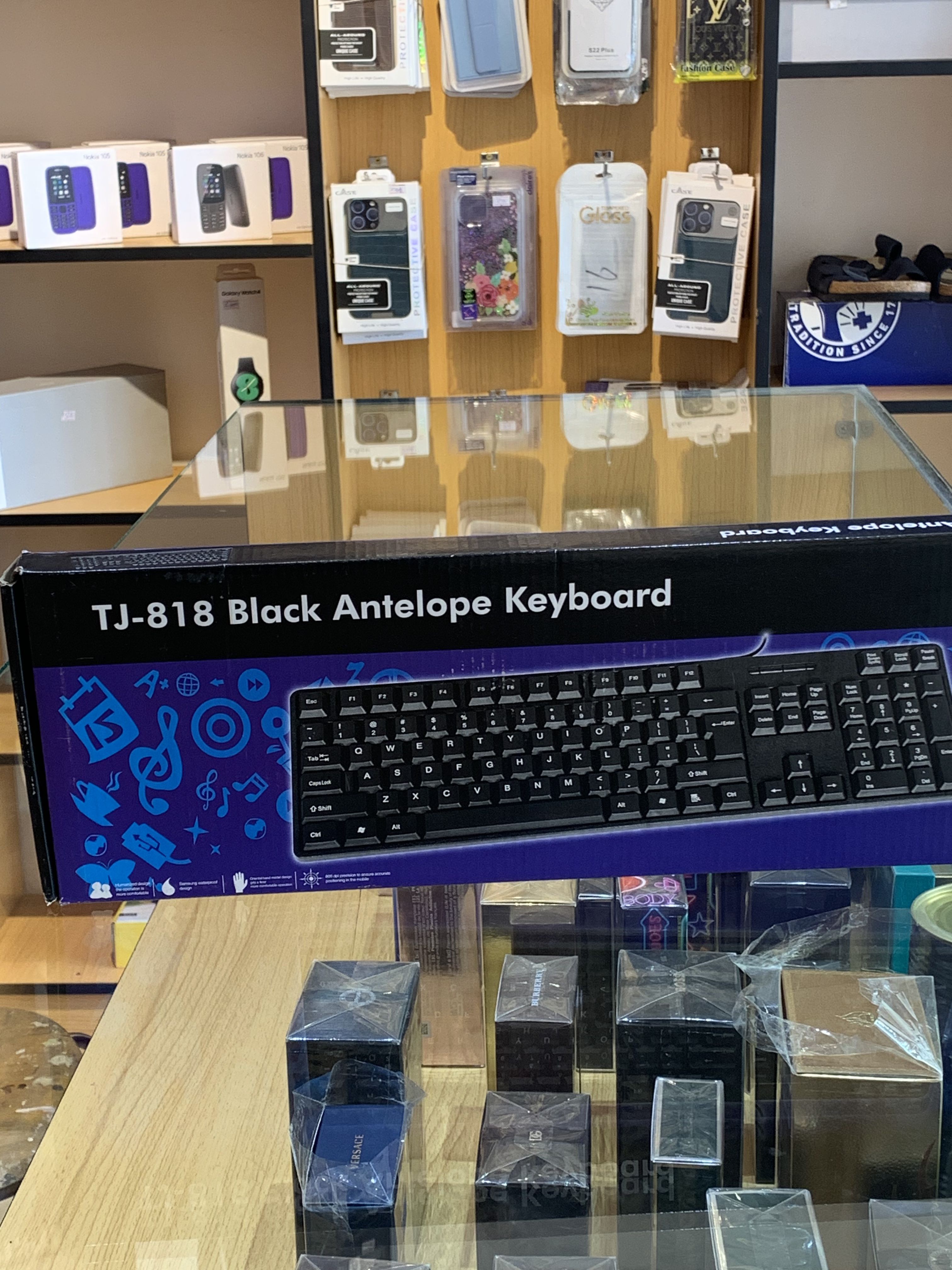 TJ-818 Black Antelope Keyboard