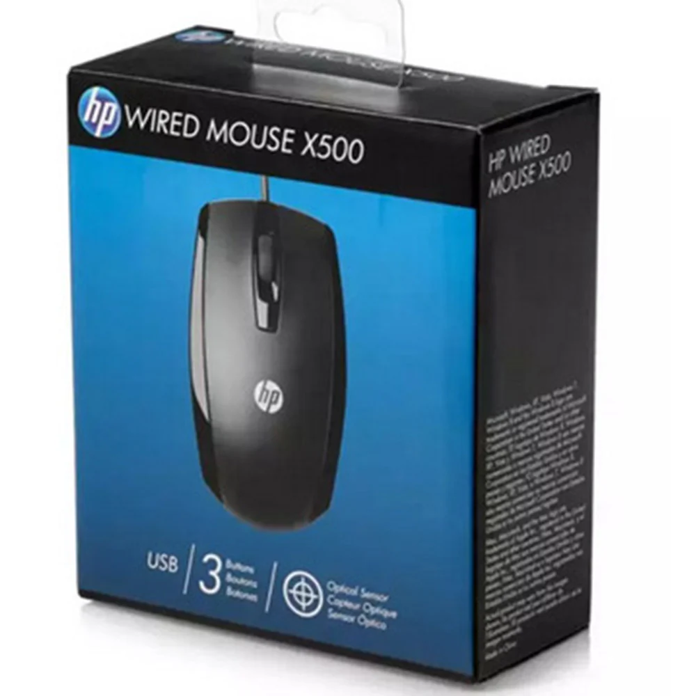 HP X500 USB Wired Mouse