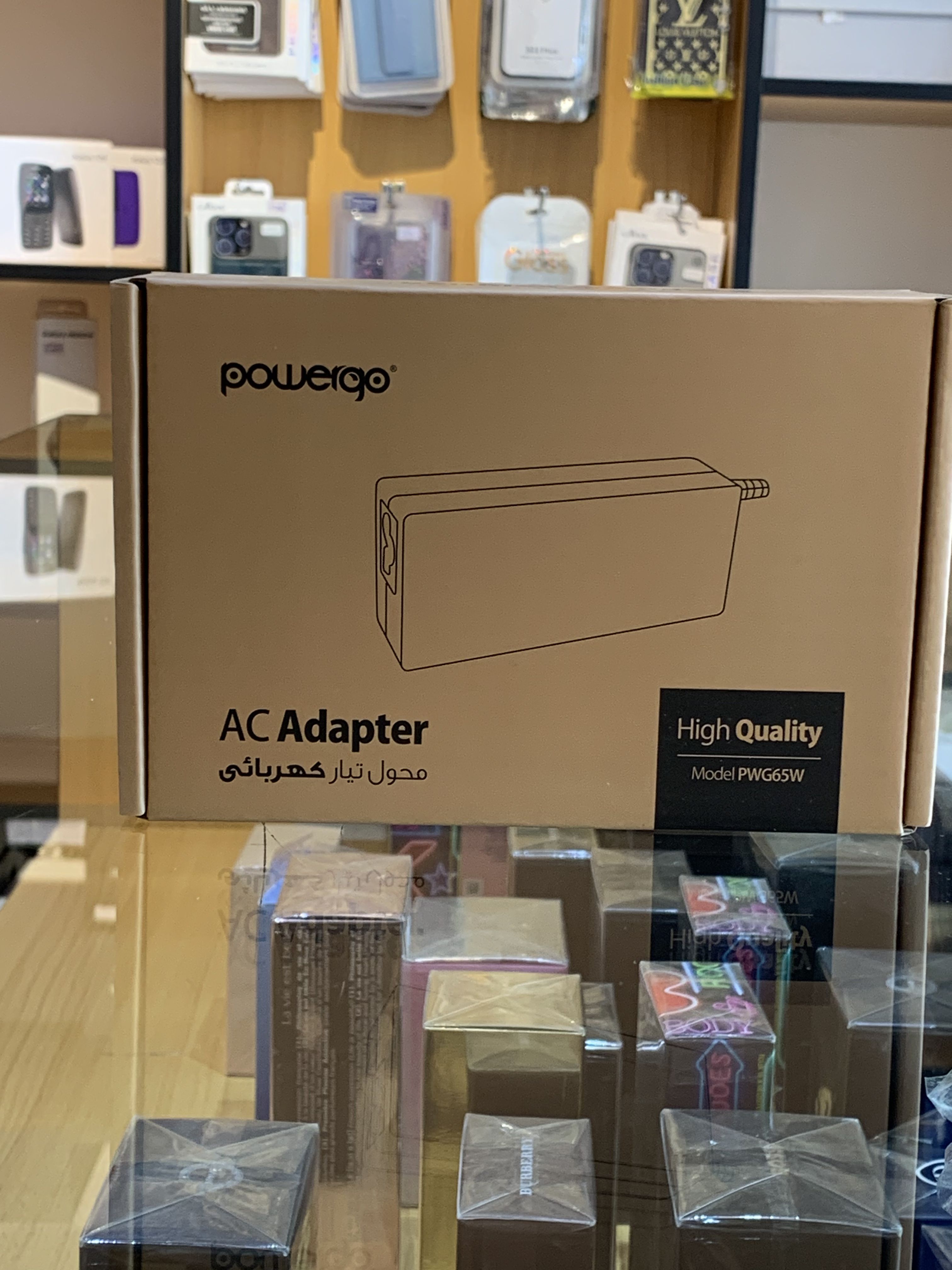 High-quality AC adapter POWERGO