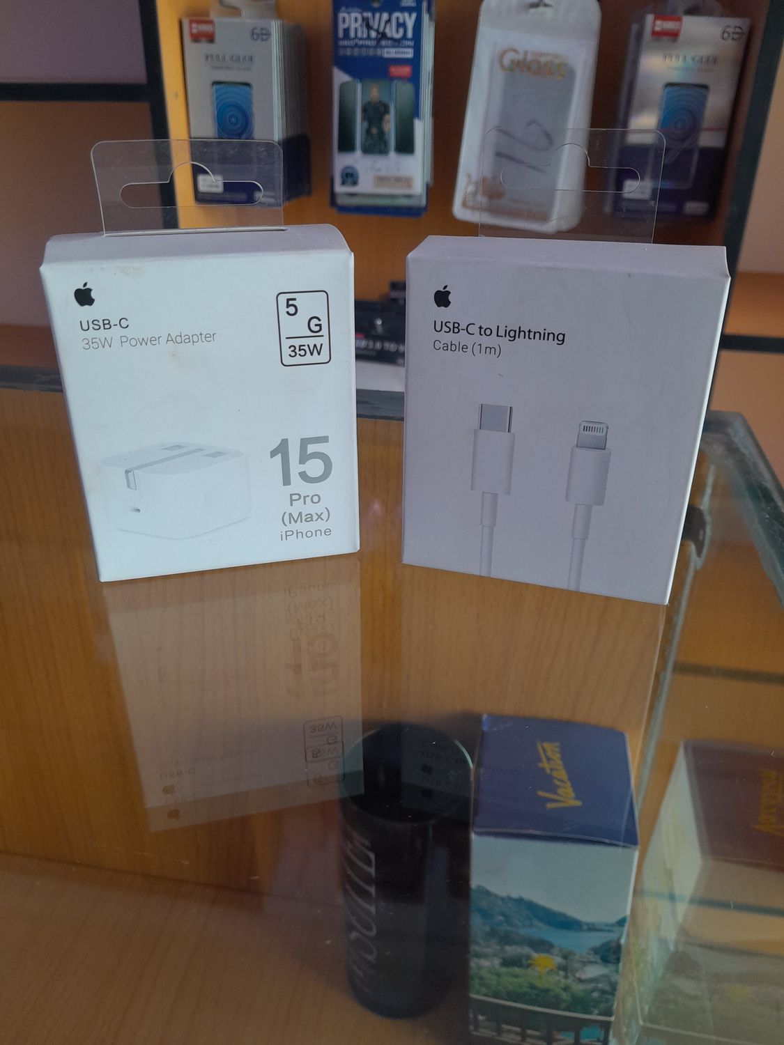Apple Lightning to USB-C Cable & 35W USB-C Power Adapter (COMBO)