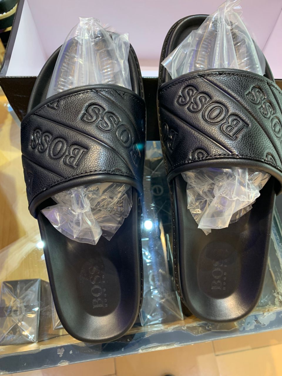 HUGO BOSS slides