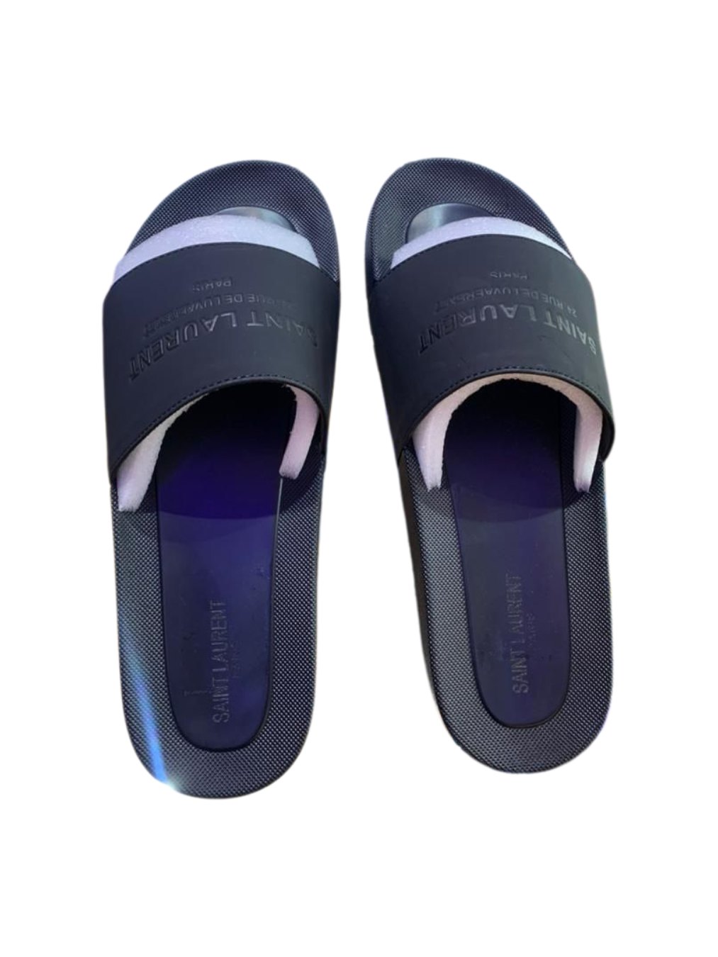 Saint Laurent slide sandals